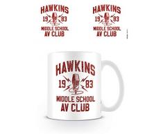 Stranger Things MG25269 Mug en cÃ©ramique 315ml / 11oz - Hawkins AV Club, 315 milliliters