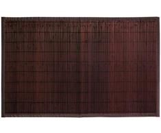 Gelco Design 705362 Tapis de Bain Okaido Petites Lattes Coloris Wengé 50 x 80 cm