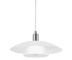 EGLO 87052 Suspension, Acier, E27, Nickel