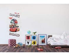 AG Design ftdv 1846Â Cars Disney Papier Papier Peint Photo pour Chambre denfant Multicolore, 90Â x 202Â cm