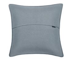 zoeppritz since 1828 Coussin dÃ©coratif en Polyester Viscose, 515 Water, 40 x 40 cm