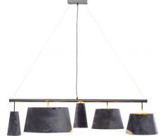 Kare Parecchi Night Sky Suspension Structure en acier LaquÃ© Abat-jour : PolystyrÃ¨ne Polyester (Samtoptike) Transparent