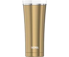 THERMOS 4004.205.047, rÃ©cipient Alimentaire Isotherme Premium, 0,47 l, Acier Inoxydable, Or, 8,9 x 8,9 x 20,3 cm