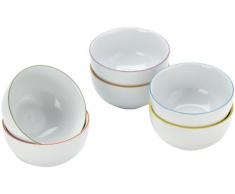 Arzberg 2100/70657/3225 Cucina Colori Service bol en porcelaine 6 piÃ¨ces Coffret cadeau rouge Arzberg