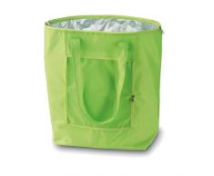 Ebuygb pliante Sac isotherme, Polyester, Vert, 21.59Â x 11.99Â x 4.6Â cm
