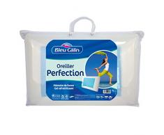 Bleu CÃ¢lin Oreiller Rectangulaire Perfection MÃ©moire de Forme RafraÃ®chissant, Blanc, 56x36x12cm, OMGMFOPERF