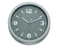kela 22736 Horloge Murale diamÃ¨tre 20 cm, Coloris Gris, Florence, Plastique, 20x20x5 cm