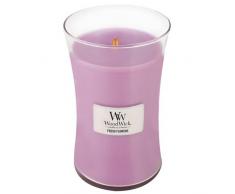 Woodwick 93376 Bougie Ovale Grande Verre, Rose, 10,4 x 10,3 x 17,7 cm
