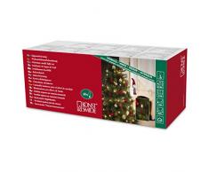 Konstsmide 2336-550 Guirlande dEclairage de Sapin IntÃ©rieur GivrÃ© et Effet Cire 230 V 40 Lampes CÃ¢ble Vert