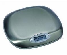 White and Brown BC 250 Balance de Cuisine Ãlectronique 3 kg Inox