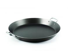Domo D94PR3800 Chef Line - Plat à Paella en Aluminium 38 Cm, Noir
