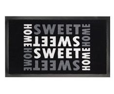 HMT Paillasson Home Sweet Home Noir 75 x 45 x 0,5 cm