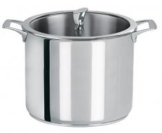 Cristel - M22CCVA - Marmite inox 22cm + couvercle - Collection Casteline