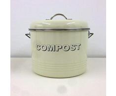 Lesser and Pavey Home Sweet Poubelle Ã Compost CrÃ¨me 19 cm