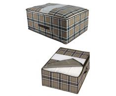 Kreher Mongardi BoÃ®te pour vÃªtements Plaid