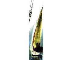 Scenolia Lé unique papier peint déco PRENDRE LE LARGE YELLOW 60 x 240 cm | Déco murale Qualité