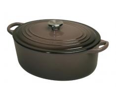 Le Creuset Tradition cocotte en fonte ovale terre naturelle 31cm 21002312702461