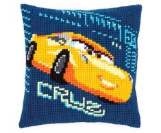Vervaco Kit Coussin au Point de Croix Disney Cars Cruz