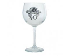 Artina 16463 Verre Ã vin avec Motif Ã©toile pour jubilÃ© 50Â Ans