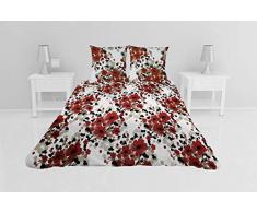 Soleil docre Cecile Boutis, Couvre, jetÃ© de lit, Polyester, Multicolore, 260 x 240 cm