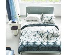 Designers Guild Seraya Housse de Couette, Satin de coton, Graphite, 260x240 cm