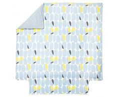 Blanc des Vosges Galet Housse de couette, Coton, CÃ©ladon, 240 x 220 cm