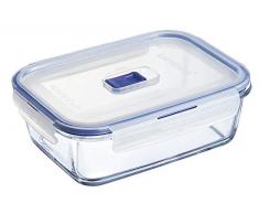 Luminarc Pure Box Active - BoÃ®te de Conservation hermÃ©tique en verre, rectangulaire, 1,22 L