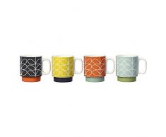 Orla Kiely empilage Tasses, Medium