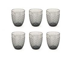Villa DEste Home Tivoli 2191032 Set de verres à eau, verre