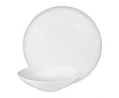 Seltmann Weiden 001.738573 Fashion Ammonit Service de table 12 pièces Marron