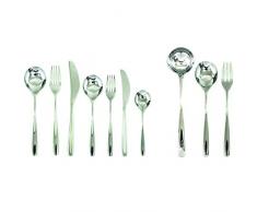 Mepra 102722087 Ménagère de 87 Pièces Morgana