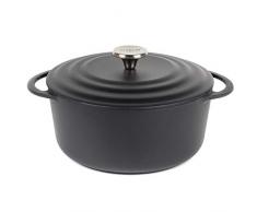 Villeroy & Boch CW0463 Vivo Group Casserole en Acier Inoxydable Noir 24 cm 4,2 l