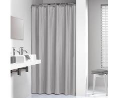 Sealskin Duschvorhang Granada Hellgrau Rideau de Douche, PEVA, Gris Clair, 200 x 180 x 0,2 cm