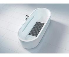 WENKO DIE BESSERE IDEE Tapis de Baignoire Arinos Gris