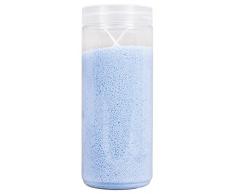 Rayher 31597356 Sable de bougie avec 2 mÃ¨ches, bleu clair