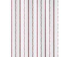 Kleine Wolke 4995453305 Naomi Rideau de Douche Rouge 180 x 200 cm