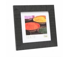 Deknudt Frames S43XF2 Cadre Photo Bois Brut Noir 40 x 60 cm