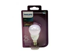 Philips ampoule LED Sphérique E14 4W Equivalent 25W Blanc chaud