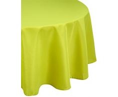 Soleil dOcre Nappe ronde antitaches 180 cm ALIX anis