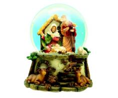 Spieluhrenwelt 49027 Boule à Neige crèche de Noël