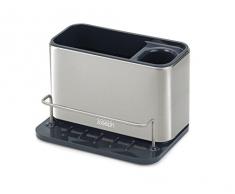Joseph Joseph - Surface - Rangement Evier, Support pour Ãponge, Brosse, Liquide Vaisselle - Acier Inoxydable