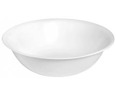 CORELLE Saladier de Service Winter Frost, en Verre Vitrelle, Blanc, 1,9Â Litre, Lot de 3