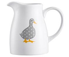 Price & Kensington Madison 650 ML Pot à Lait en Porcelaine Fine, Blanc