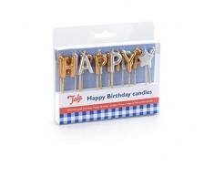 Tala Joyeux Anniversaire Bougies Or Argent +