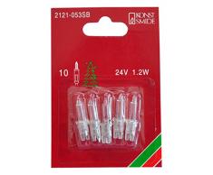 Konstsmide 2121-053SB Ampoule, Acrylique, 2G7, 25 W, Clair