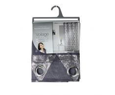 douceur dintÃ©rieur panneau a oeillets 140x240 cm voile argent frosty anthracite