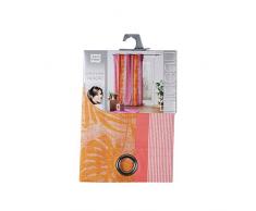 douceur dintÃ©rieur rideau a oeillets 140x240 cm polycoton jenya rose