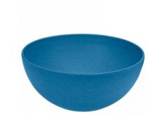 Magu 134 038 Bol, Fibre de Bambou/Bois/FÃ©cule de CÃ©rÃ©ale, Bleu, 28 x 28 x 8 cm