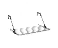 Brabantia 105241 Séchoir Suspendu Acier Inoxydable Métallique, Gris, 68 x 44 x 3,5 cm