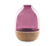 Enrico Zanolla VAPT22PC Vase, Verre, Violet